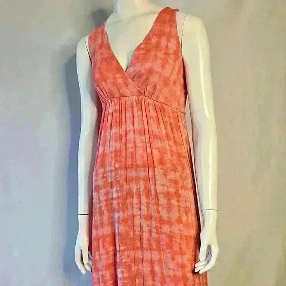 Cynthia Rowley Dresses & Skirts - Cynthia Rowley Sleeveless Maxi Dress - Size Medium, Orange Print